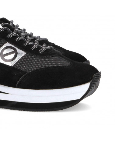 FLEX M JOGGER SUEDE/NYLAB BLACK/BLACK