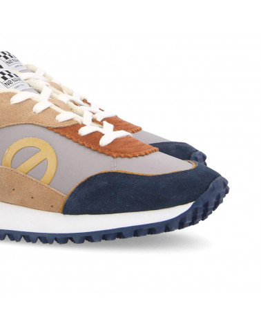 PUNKY JOGGER RONI/SUEDE CARBONE/NAVY