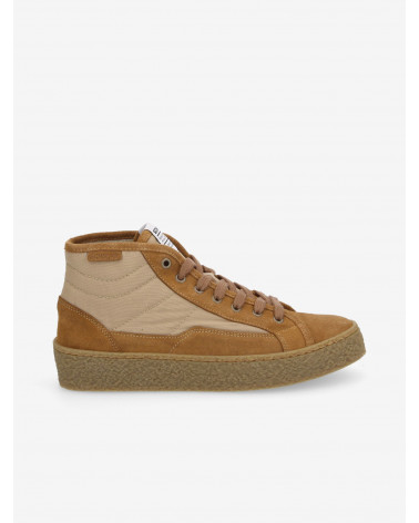 RUBEN MID NYLON/SUEDE BEIGE/COGNAC