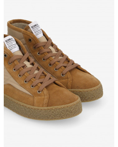 RUBEN MID NYLON/SUEDE BEIGE/COGNAC