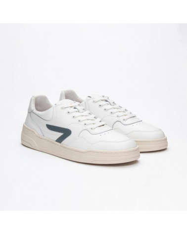 Court L31 Leather/terry lining Off White/Night Green/Lt Beige