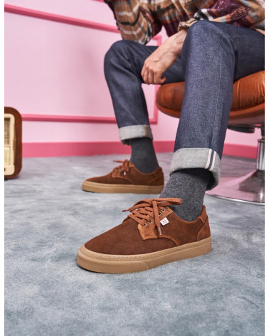 Alexandre - Suède huilé marron