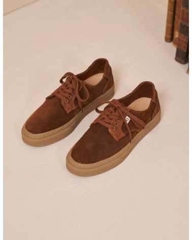 Alexandre - Suède huilé marron