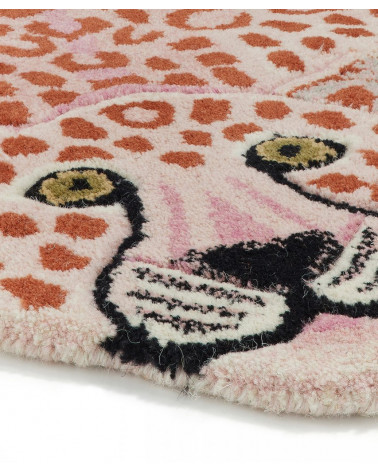 Tapis Pinky Leopard Large