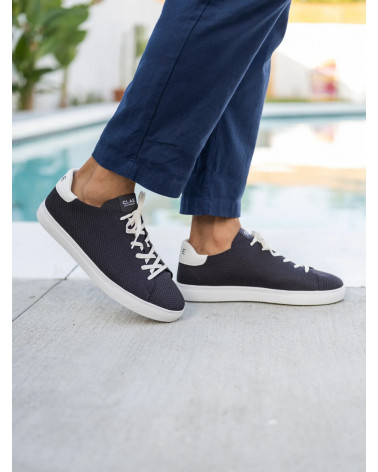 BRADLEY KNIT NAVY WHITE