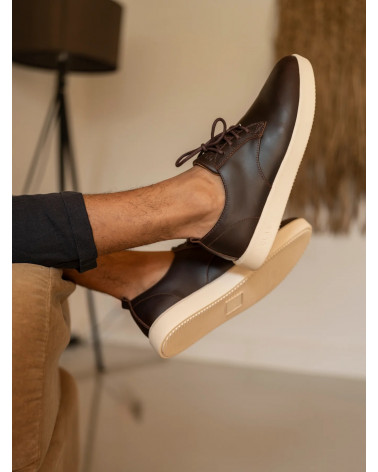 ELLINGTON DS WALRUS BROWN LEATHER