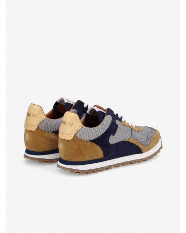 TRAX RUNNER SUEDE/MESH CAMEL/SMOKE