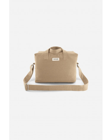 Sauval - City Bag - Denim upcyclé - Beige Dust in the wind