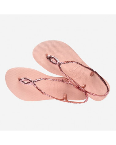 HAVAIANAS KIDS LUNA PREMIUM II BALLET ROSE/PINK RETRO METALLIC