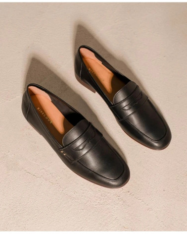 Mocassins n°85 - Cuir nappa - Noir