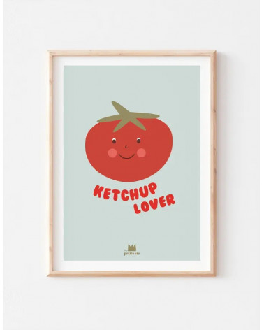 Affiche “Ketchup lover”