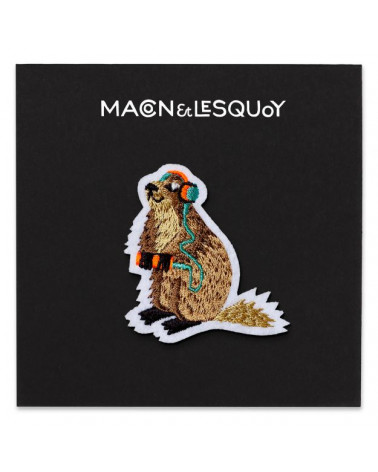 Ecusson - Marmotte