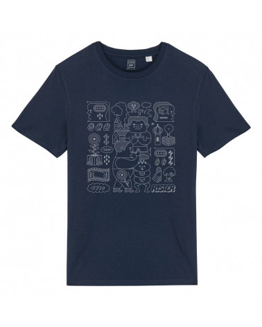 T-Shirt Navy Blue - Rister