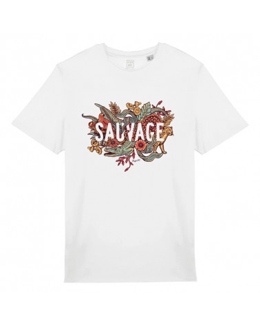 T-Shirt White - Sauvage Multi
