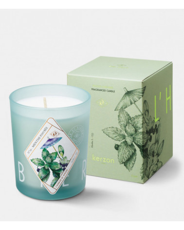 BOUGIES PARFUMÉES 190g - Menthe Poivrée (Menthe & Sauge)