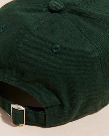 La casquette brodée "Mini cool" - vert sapin
