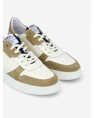 ORDER SNEAKER GR.NAPPA/SUEDE WHITE/BEIGE
