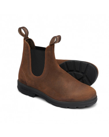 Original Chelsea Boots 1911 Waxed Suede Tobacco