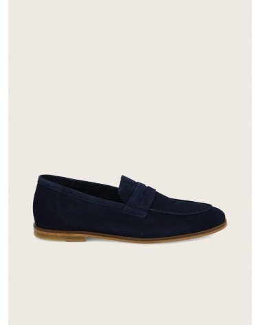 SMART MOC COWSUEDE AZUL