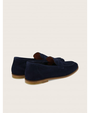 SMART MOC COWSUEDE AZUL