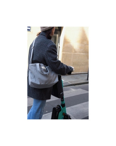 Sauval - City Bag - Coton recyclé - Gris Givré