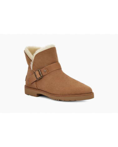 ROMELY SHORT BUCKLE CHESTNUT