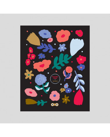 Stickers réfléchissants | Flowers