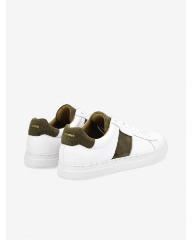 SPARK GANG M NAPPA/SUEDE WHITE/FORET