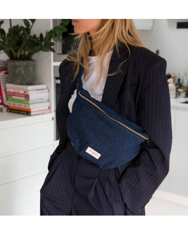 Custine XL - le sac banane - Denim Brut