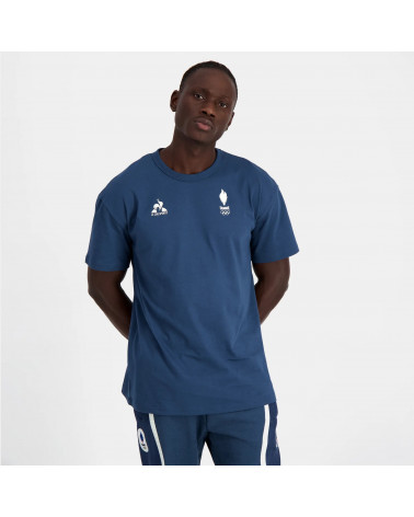 T-shirt EQUIPE DE FRANCE OLYMPIQUE PARIS 2024 insignia blue