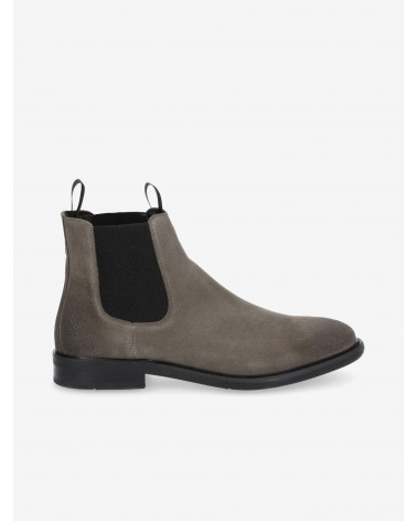 PILOT CHELSEA M SUEDE ELEPHANT/BLACK