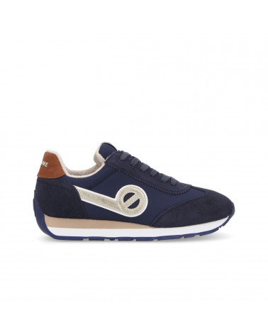 CITY RUN JOGGER W SUEDE/SQUARE NAVY/NAVY