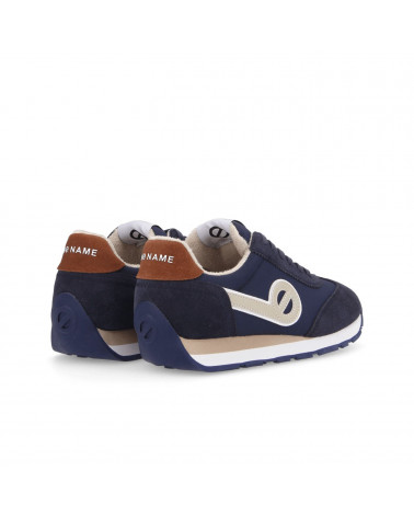 CITY RUN JOGGER W SUEDE/SQUARE NAVY/NAVY