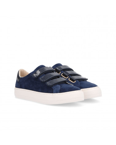 ARCADE STRAPS PERFOS G.SUEDE/ECAILLE NAVY/NAVY