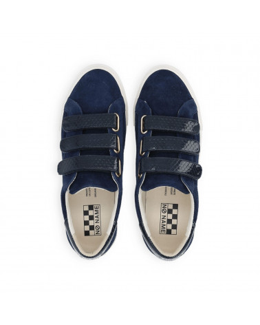 ARCADE STRAPS PERFOS G.SUEDE/ECAILLE NAVY/NAVY