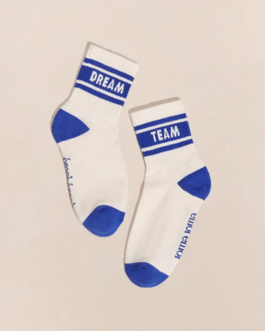 Les chaussettes "Dream team" - crème