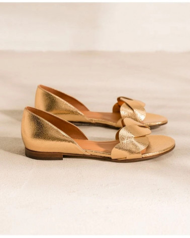 Sandales n°36 - Leather - Gold