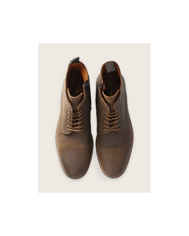 PILOT BOOTS OIL SUEDE COFFEE