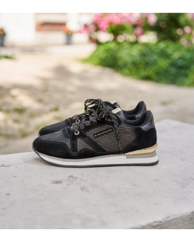 Andrée - Suède noir et PDP doré