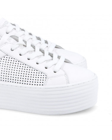 SPICE SNEAKER SAVAGE PERF/GUM WHITE/BEIGE