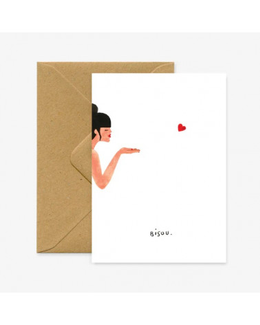 Carte - Bisous