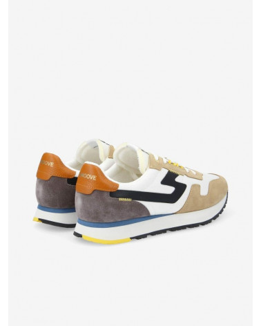 ATHENE RUNNER M SUEDE/NYL/NAPPA CAMEL/DOVE/BLACK