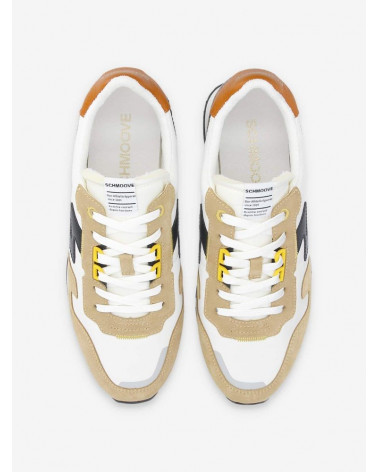 ATHENE RUNNER M SUEDE/NYL/NAPPA CAMEL/DOVE/BLACK