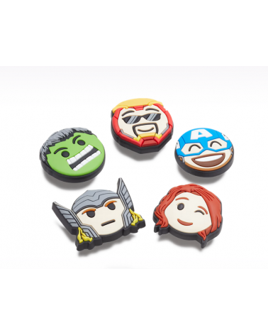 JIBBITZ Avengers Emojis 5 Pack