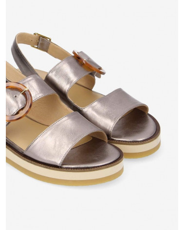 SIGUI SANDALE W COWMETAL METAL PINK