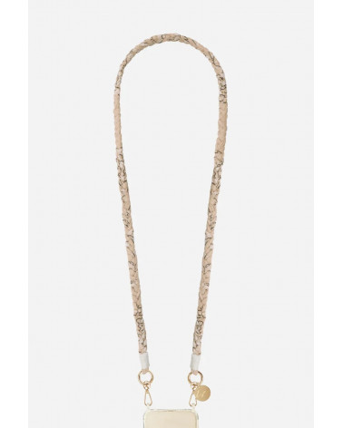 Lanière cordon Della bandana beige