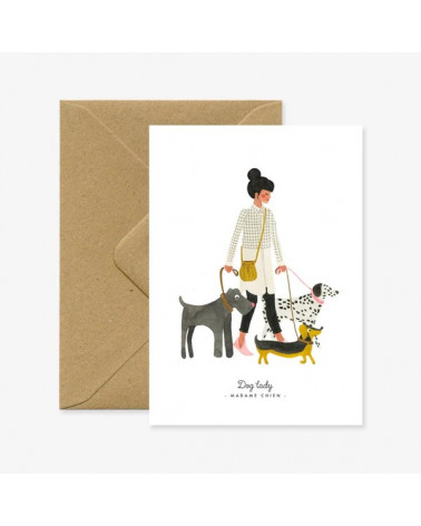 Carte - Madame chien