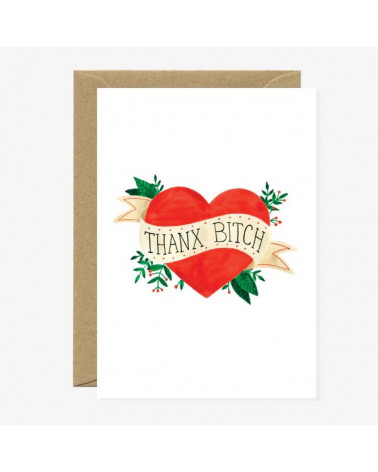 Carte - Thanx Bitch