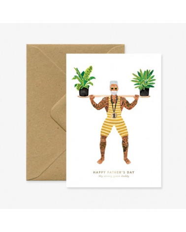 Carte - Strong Green Dad