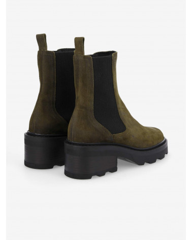 MIKE CHELSEA W OIL SUEDE OLIVE